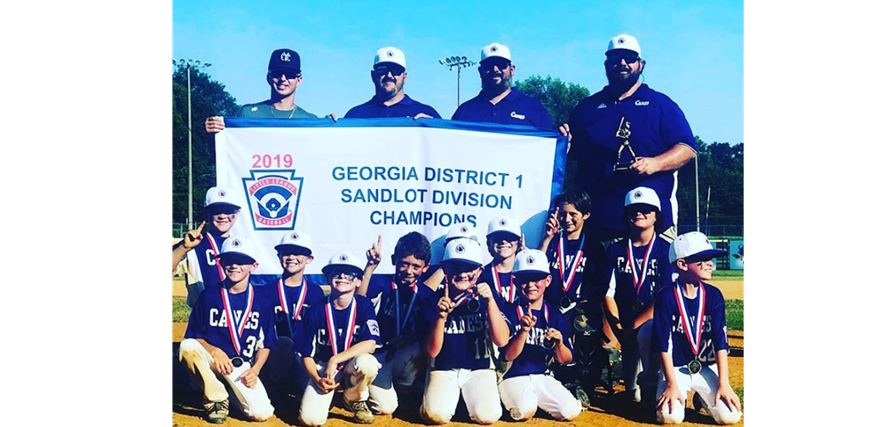Cartersville Sandlot Division 2019 Champions