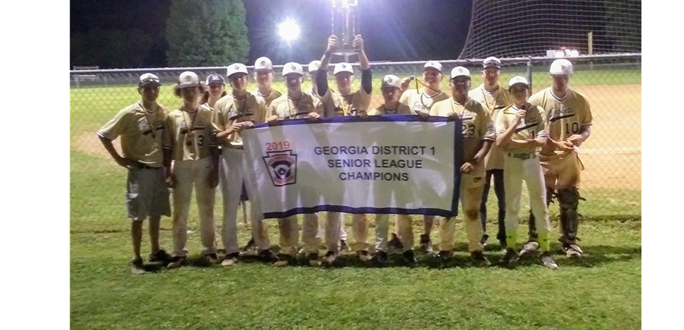 Rockmart Little League Senior 2019 Champions